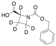 (2S)-1-(Benzyloxycarbonyl)azetidine-2-carboxylic acid-d5