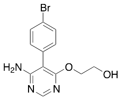 2-[[6-Amino-5-(4-bromophenyl)-4-pyrimidinyl]oxy]-ethanol