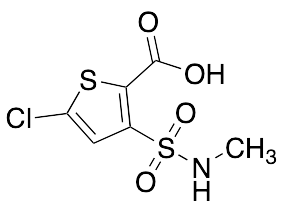 5-Chloro-3-[(methylamino)sulfonyl]-2-thiophenecarboxylic Acid