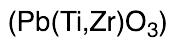 Lead Titanium Zirconium Oxide (~30% by weight)
