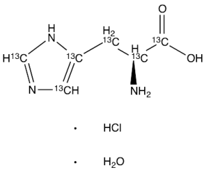 L-Histidine Hydrochloride Hydrate (<5% D) (13C6, 97-99%)