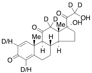Prednisone-d4 (Major) (>90%)