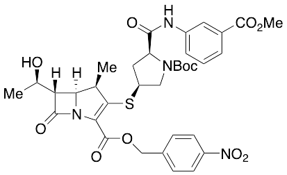 Ertapenem N-tert-Butyloxycarbonyl 4-Nitrophenyl Methyl Ester