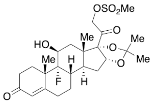 1,2-Dihydrotriamcinolone-16,17-acetonide-21-mesylate