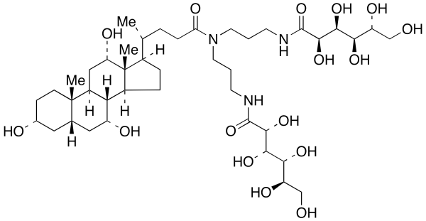 N,N-Bis[3-D-gluconamidopropyl]cholamide