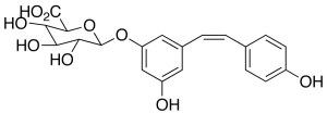 cis-Resveratrol 3-O-Beta-D-Glucuronide (contains up to 15% trans isomer)