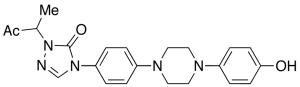 2-[2-(3-Oxobutyl)]-4-{4-[4-(4-hydroxyphenyl)-piperazin-1-yl]-phenyl}-2,4-dihydro-[1,2,4-triazol-3-one
