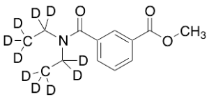 3-[(Diethylamino)carbonyl]benzoic-d10 Acid Methyl Ester