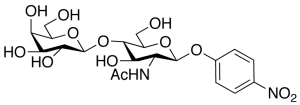 p-Nitrophenyl 2-Acetamido-2-deoxy-4-O-(b-D-galactopyranosyl)-b-D-glucopyranoside