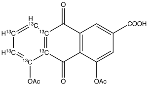Diacerein-13C6 (>85%)