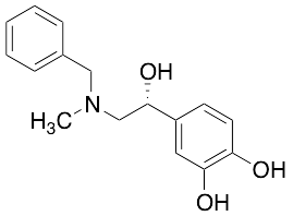 4-[(1R)-1-Hydroxy-2-[methyl(phenylmethyl)amino]ethyl]-1,2-benzenediol