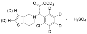 rac Clopidogrel-d8 Hydrogen Sulfate (Major)