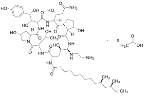 Caspofungin 5-(threo-3-hydroxy-4-oxo-L-ornithine) Acetate (>85%)