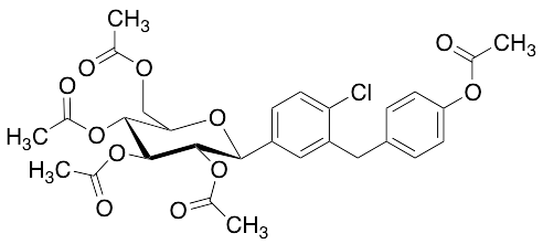 O-Pentaacetyl O-Desethyl Dapagliflozin