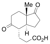 1,5-Dioxo-7aBeta-methyl-3aAlpha-hexahydroindane-4Alpha-propionic Acid