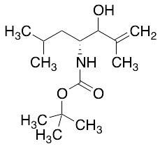 rac-N-[(1R)-2-Hydroxy-3-methyl-1-(2-methylpropyl)-3-buten-1-yl]-carbamic Acid 1,1-Dimethylethyl Ester