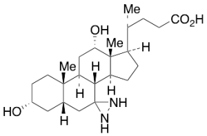 3Alpha,12-Alpha-Dihydroxy-7-diazirdinecholanic Acid