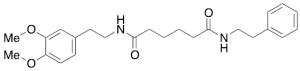 N-[2-(3,4-Dimethoxyphenyl)ethyl]-N'-(2-phenylethyl)-hexanediamide