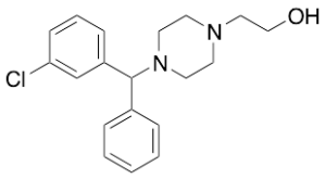 2-[4-[(3-Chlorophenyl)(phenyl)methyl]piperazin-1-yl]ethanol