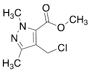 4-(Chloromethyl)-1,3-dimethyl-1H-pyrazole-5-carboxylic Acid Methyl Ester