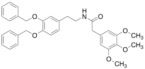 N-[2-[3,4-Bis(phenylmethoxy)phenyl]ethyl]-3,4,5-trimethoxybenzeneacetamide