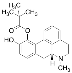 2,2-Dimethyl-propanoic Acid (6aR)-5,6,6a,7-Tetrahydro-10-hydroxy-6-methyl-4H-dibenzo[de,g]quinolin-11-yl Ester