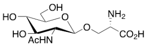 O-(2-Acetamido-2-deoxy-D-glucopyranosyl)-L-serine