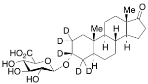 Androsterone-d5 β-D-Glucuronide