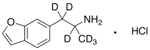 alpha-Methyl-6-benzofuran Ethanamine-d6 Hydrochloride (6-APB-d6 Hydrochloride)