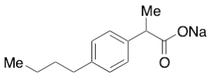 p-Butyl Ibuprofen Sodium Salt