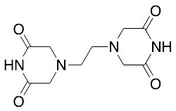 1,2-Bis(3,5-dioxo-1-piperazinyl)ethane