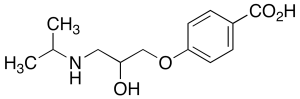 4-(2-Hydroxy-3-isopropylaminopropoxy)benzoic Acid