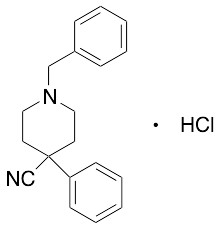 1-Benzyl-4-cyano-4-phenylpiperidine Hydrochloride