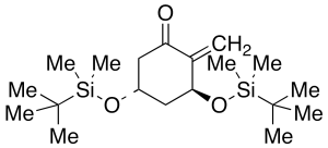 (3S,5S)-3,5-Bis(tert-butyldimethylsilyloxy)-2-methylene-cyclohexanone