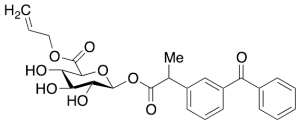 rac Ketoprofen Beta-D-Glucuronide Allyl Ester