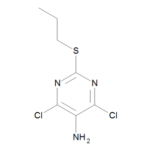 4,6-Dichloro-2-(propylthio)pyrimidin-5-amine