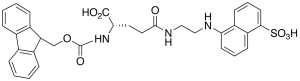 Fmoc-g-[Beta-(5-naphthyl Sulfonic Acid)-ethylenediamine]-L-glutamic Acid