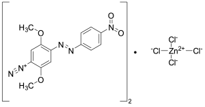 Bis[2,5-Dimethoxy-4-(p-nitrophenylazo)benzenediazonium] Chlorozincate