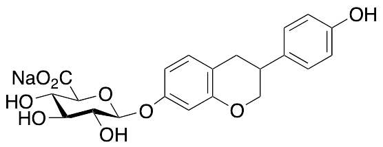 (R,S)-Equol 7-beta-D-Glucuronide Sodium Salt