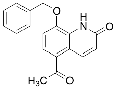 5-Acetyl-8-(phenylmethoxy)-2-quinolinone