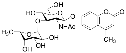 4-Methylumbelliferyl 2-Acetamido-2-deoxy-3-O-(alpha-L-fucopyranosyl)-beta-D-glucopyranoside