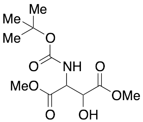 Dimethyl N-tert-Butoxycarbonyl-3-hydroxyaspartate, Mixture of Diastereomers