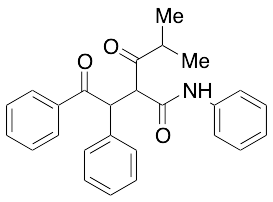 N,3-Diphenyl-2-(2-methyl-1-oxopropyl)4-oxo-N-benzenebutanamide (Mixture of Diastereomers)