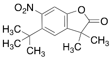 5-(1,1-Dimethylethyl)-3,3-dimethyl-6-nitro-2(3H)-benzofuranone