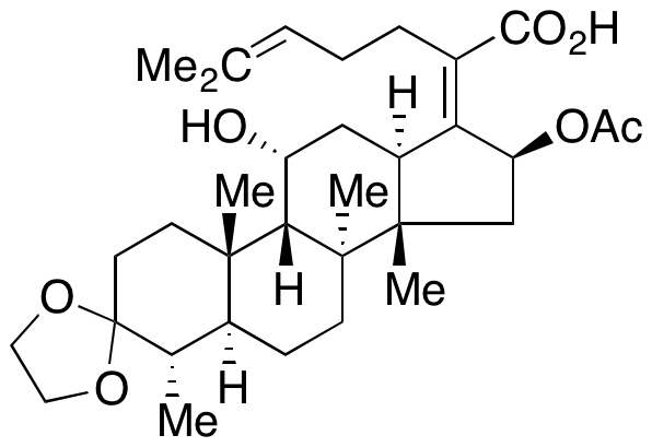 Cyclic Ethylene Acetal Fusidic Acid