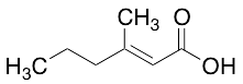 (2E)-3-Methyl-2-hexenoic Acid