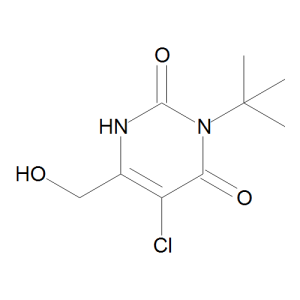 3-tert-Butyl-5-chloro-6-hydroxymethyluracil (6-Desmethyl-6-Hydroxymethyl Terbacil)