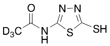 2-Acetamido-5-mercapto-1,3,4-thiadiazole-d3