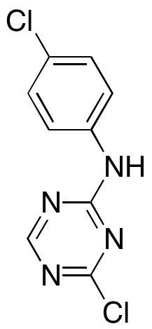 4-Chloro-N-(4-chlorophenyl)-1,3,5-triazin-2-amine