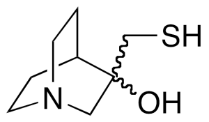 rac 3-Hydroxy-3-mercaptomethylquinuclidine